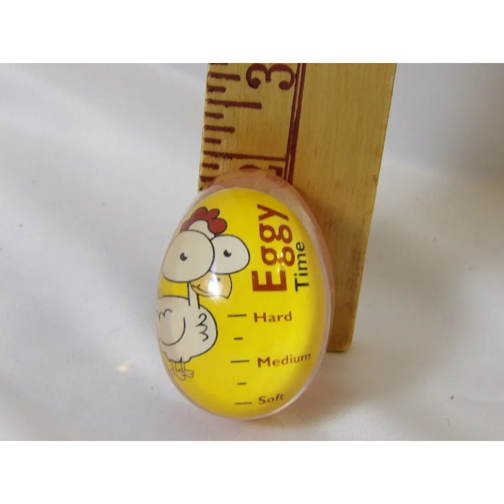 Vintage‎ Eggy Egg Timer Hard Soft Boiled Eggs Amazing Graphics